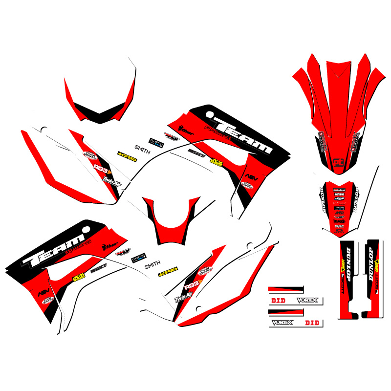 Honda CRF 110F 2019-2021 kit de gráficos calcomanías pegatinas CRF110F 110 F CRF110 2020 - Imagen 3 de 4