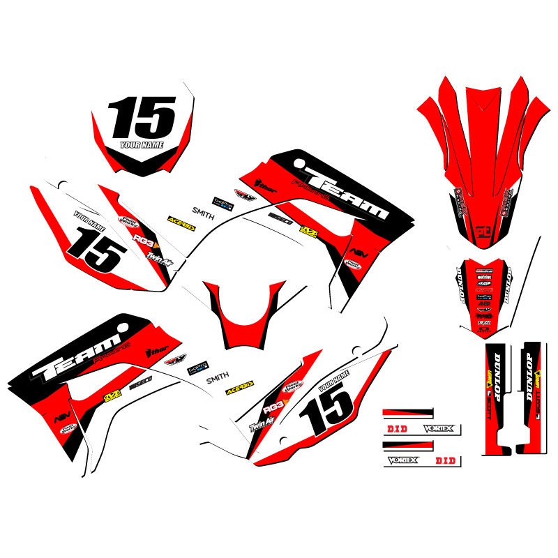 Honda CRF 110F 2019-2021 kit de gráficos calcomanías pegatinas CRF110F 110 F CRF110 2020 - Imagen 4 de 4